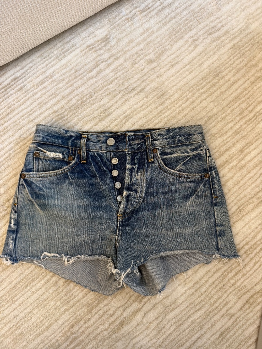 AGOLDE Dark Wash Shorts | Size 23